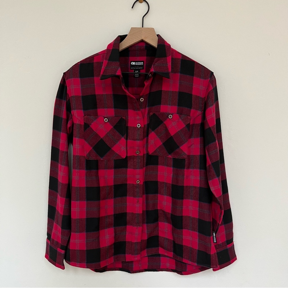 Outdoor Research Plaid Flannel NWT S